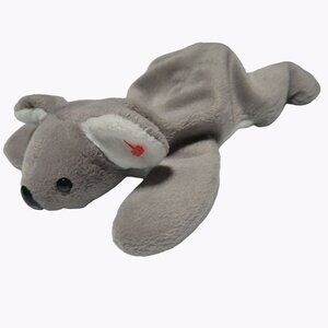 Vintage 90s TY Beanie Babies Mel Koala Bear 7 inch Plush Stuffed Animal Retired